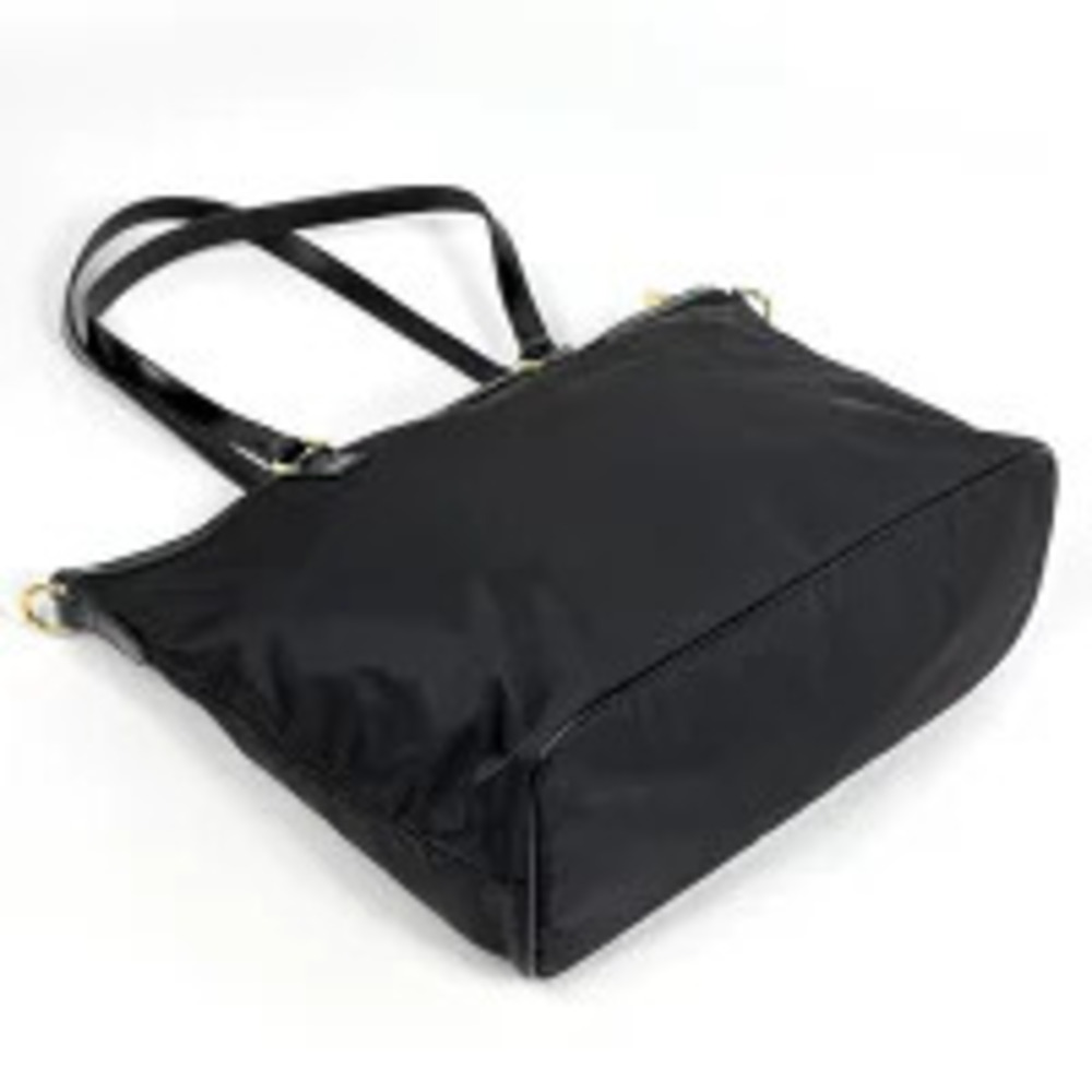 Prada Bag Plate Black Tote Nero